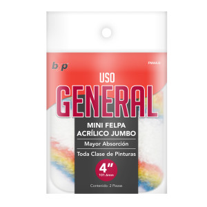 MINI FELPA ACRILICO JUMBO 4″ 2 PACK