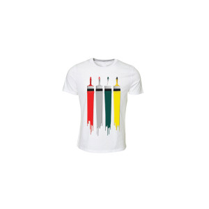 PLAYERA CUELLO REDONDO COLOR BLANCO